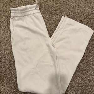 lululemon athletica Women's Cream Straight Leg Pants